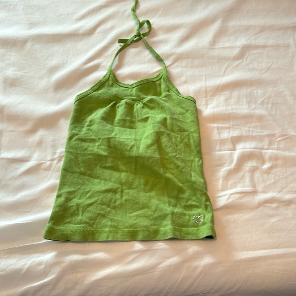 Green halter top from gap kids!